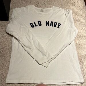 Old Navy White Men's Shirt